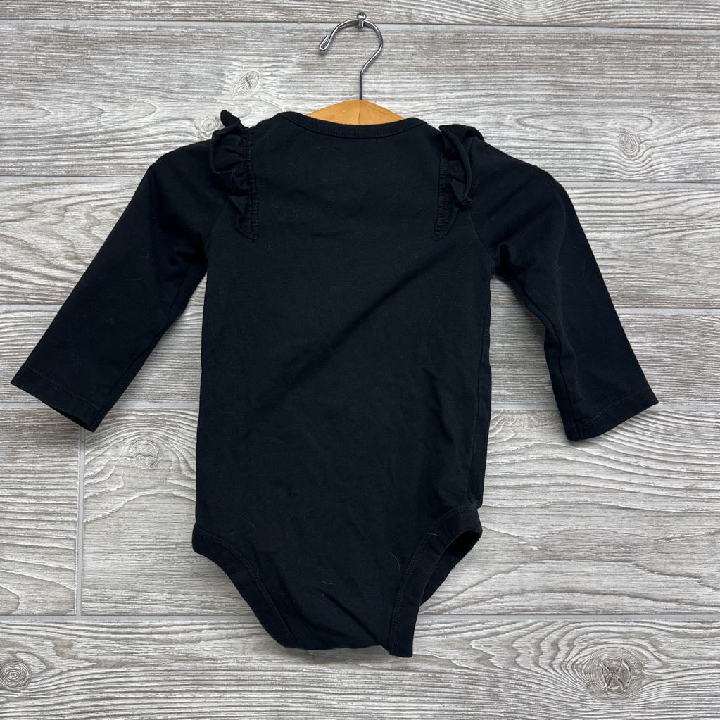 LS Bodysuit Ruffles 12M