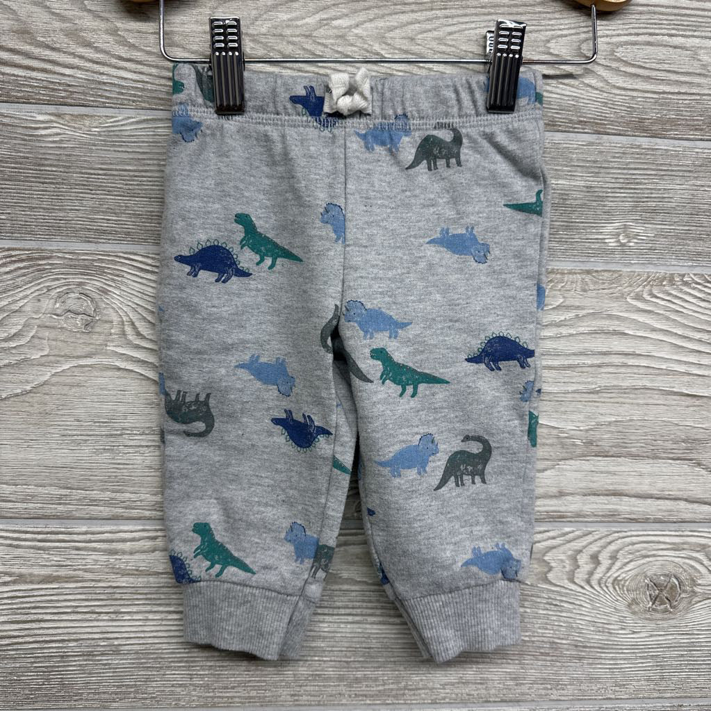 Bodysuit & French Terry Joggers Dinosaurs 6M
