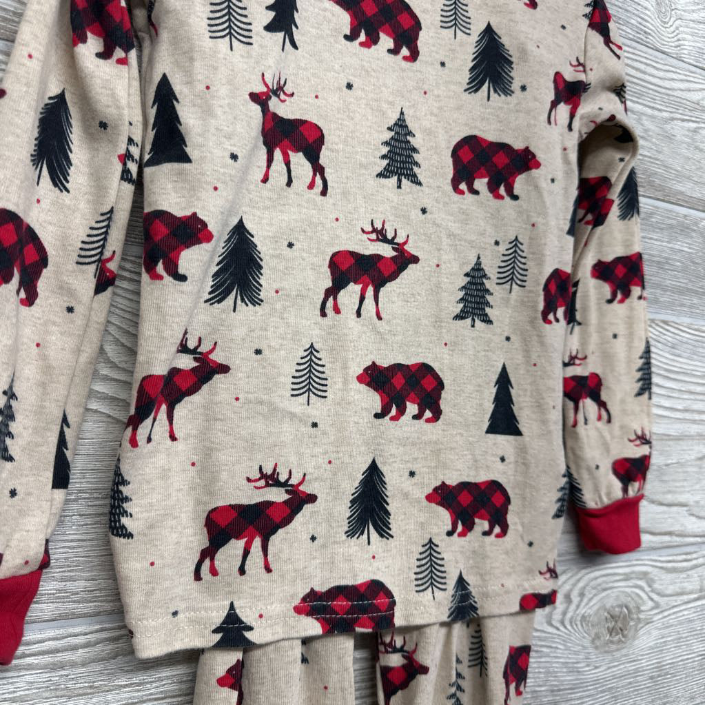 2 Pc LS PJs Moose Trees 4T