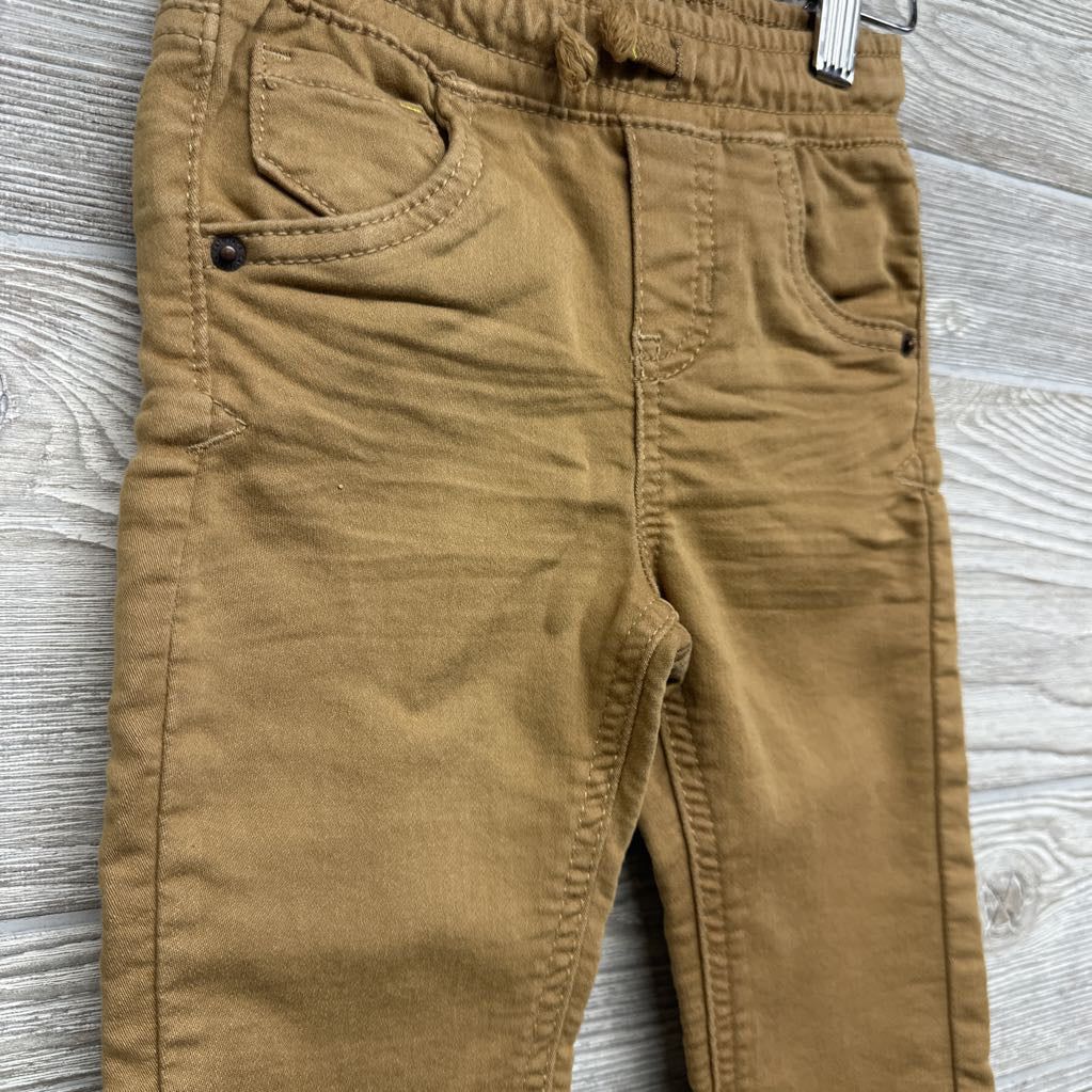 Pull On Knit Straight Jeans 18M