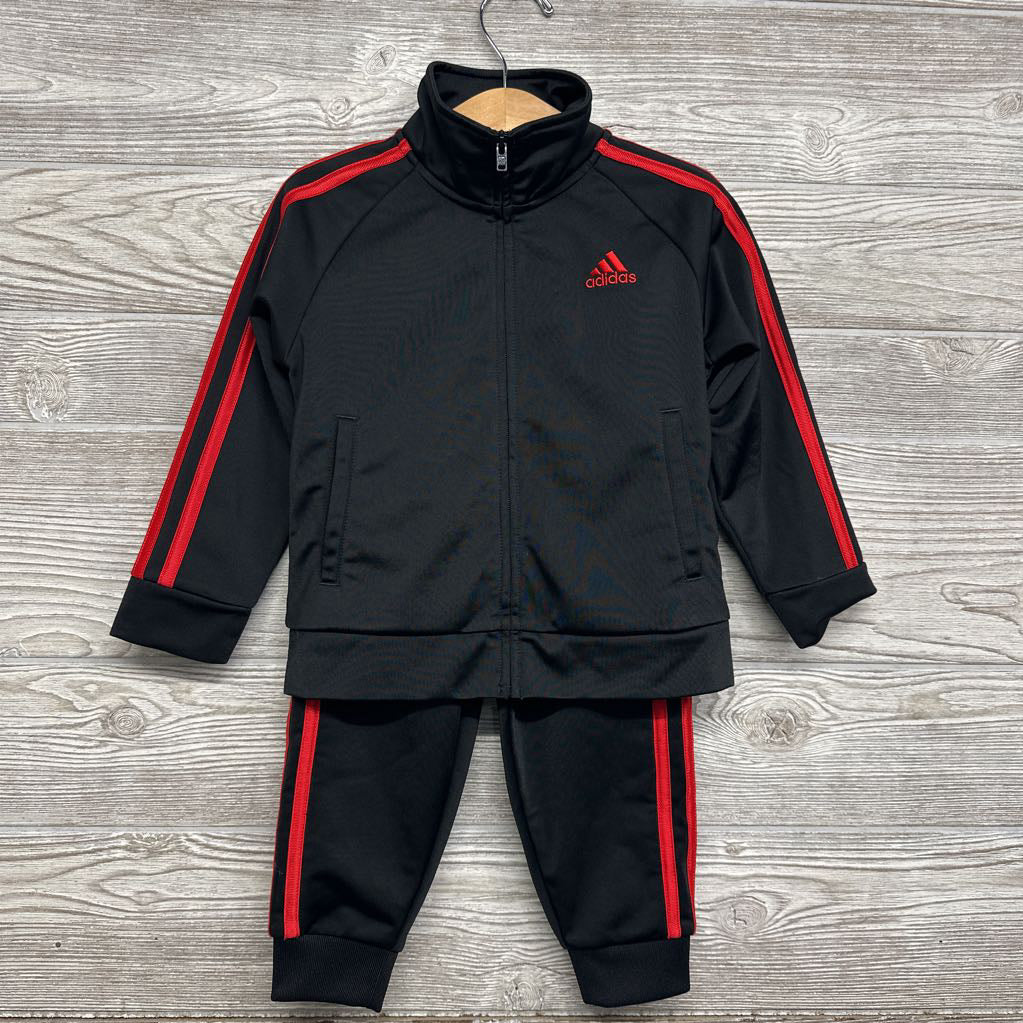 Full Zip Active Jacket & Joggers 3 Stripes 2T