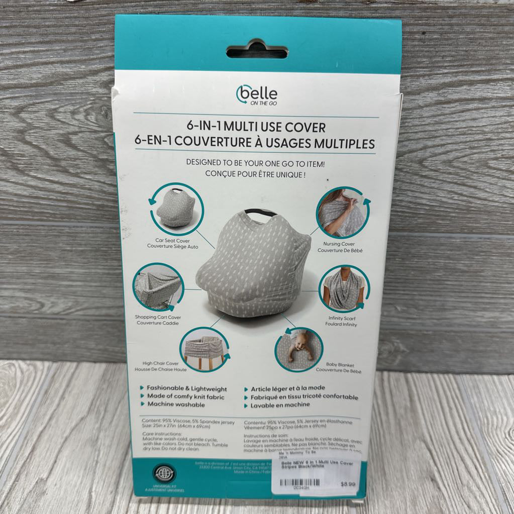 NEW 6 In 1 Multi Use Cover Stripes