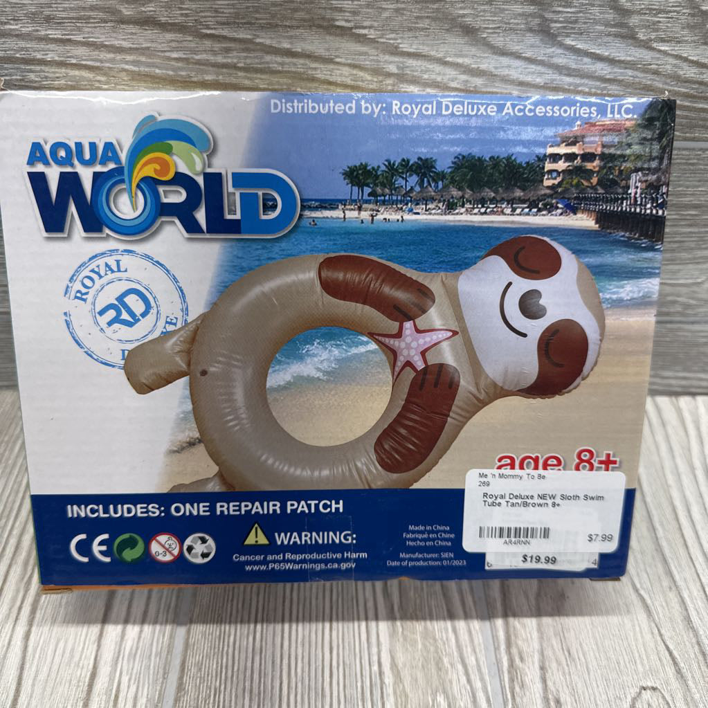 NEW Sloth Swim Tube