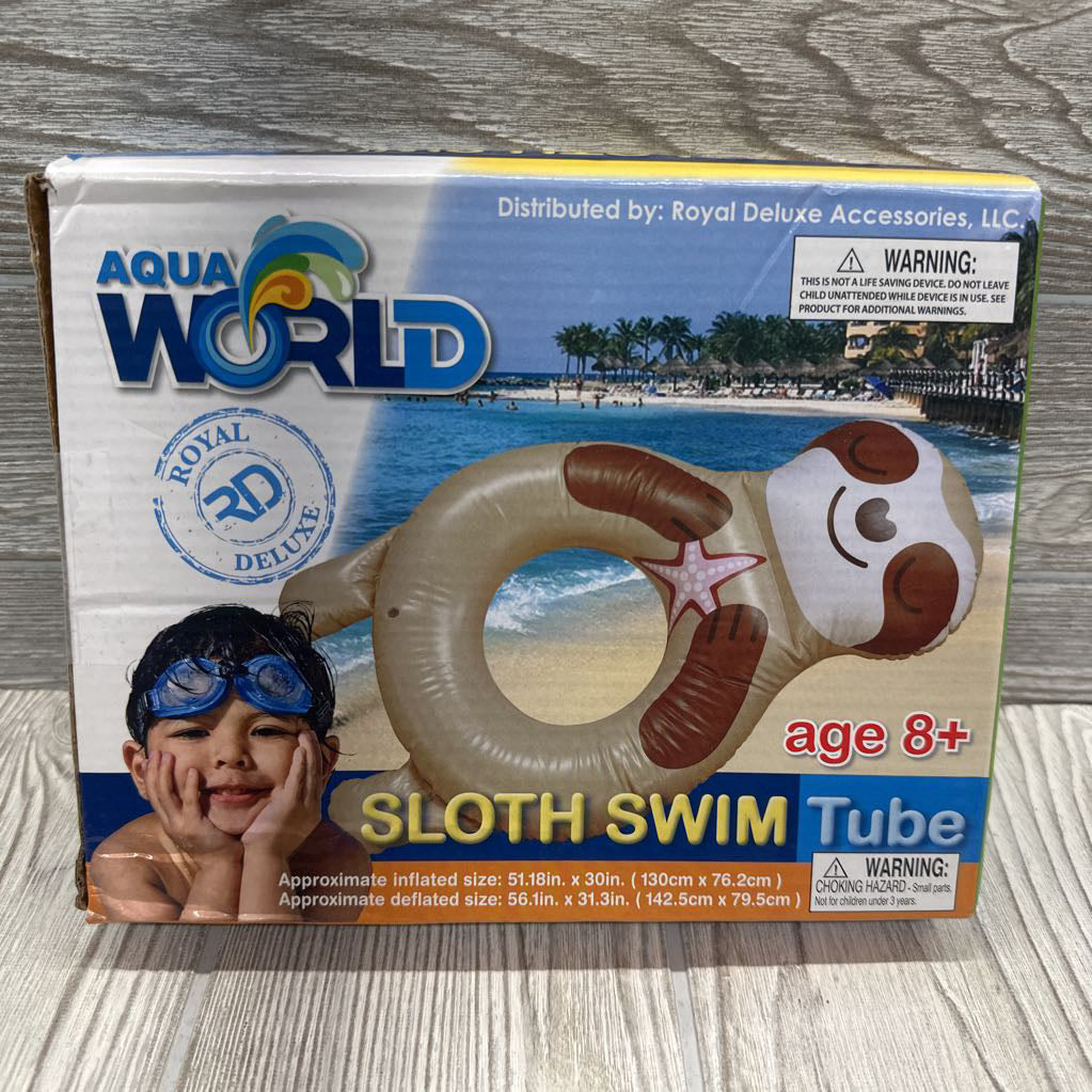 NEW Sloth Swim Tube