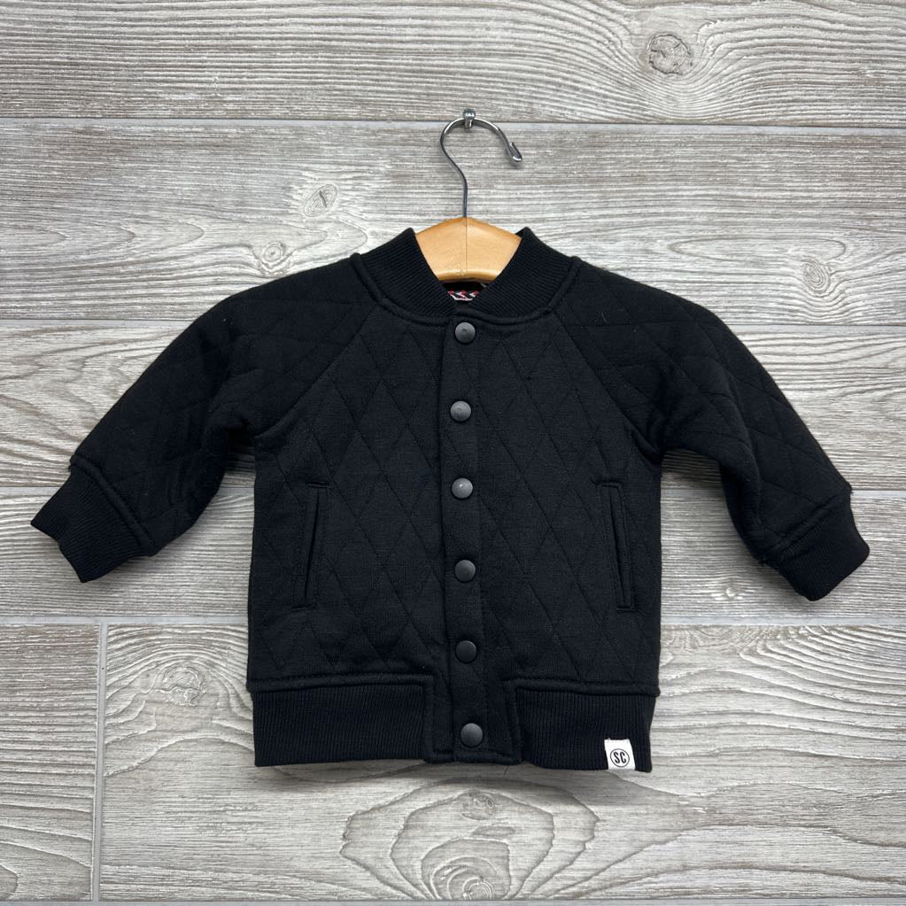 NEW Quilted Snap Jacket 0-3M
