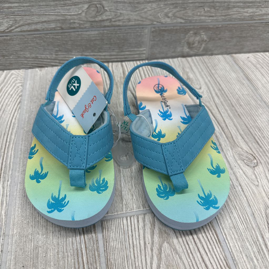NEW Shawn Flip Flops 11/12c