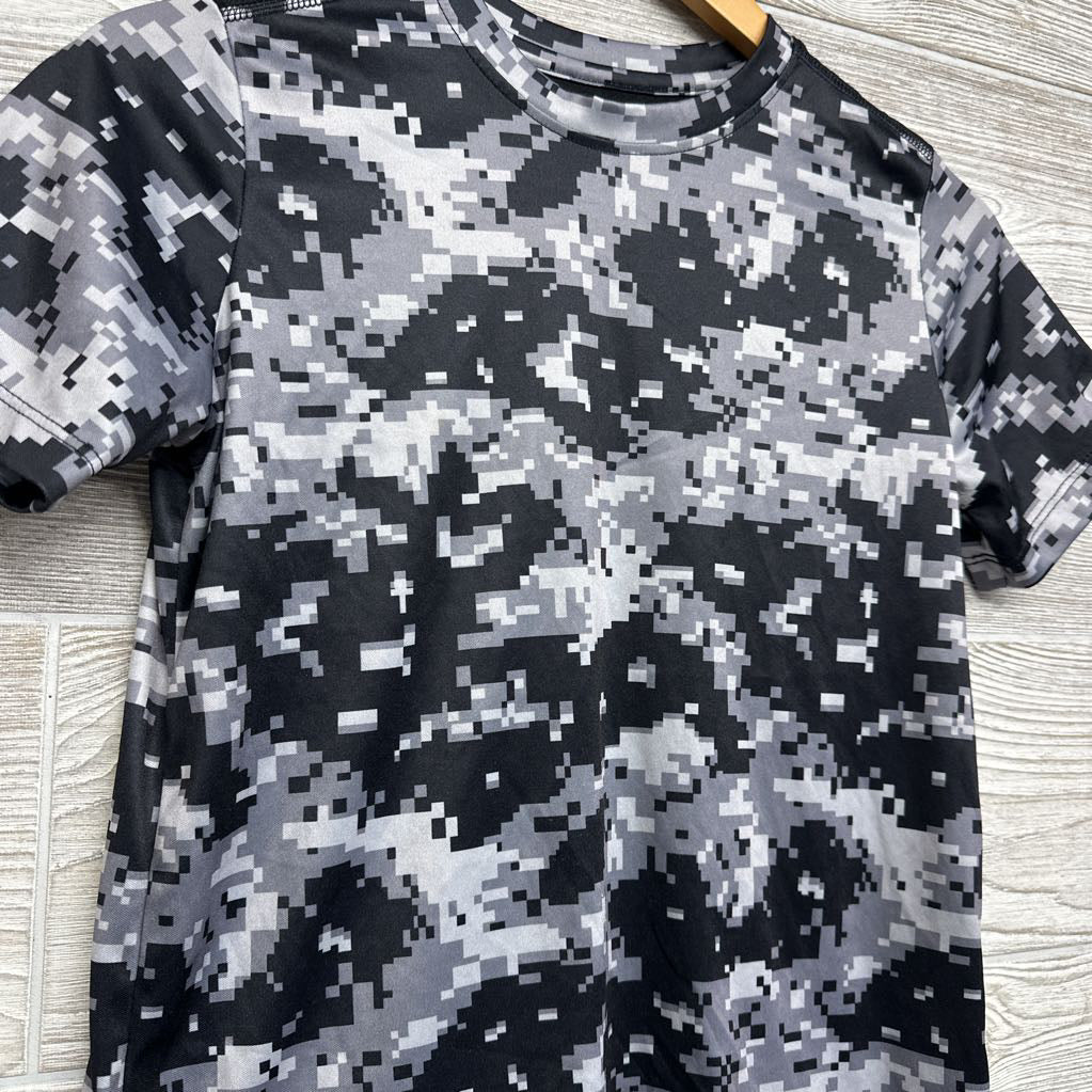 Active Shirt Pixel Camo 10-12
