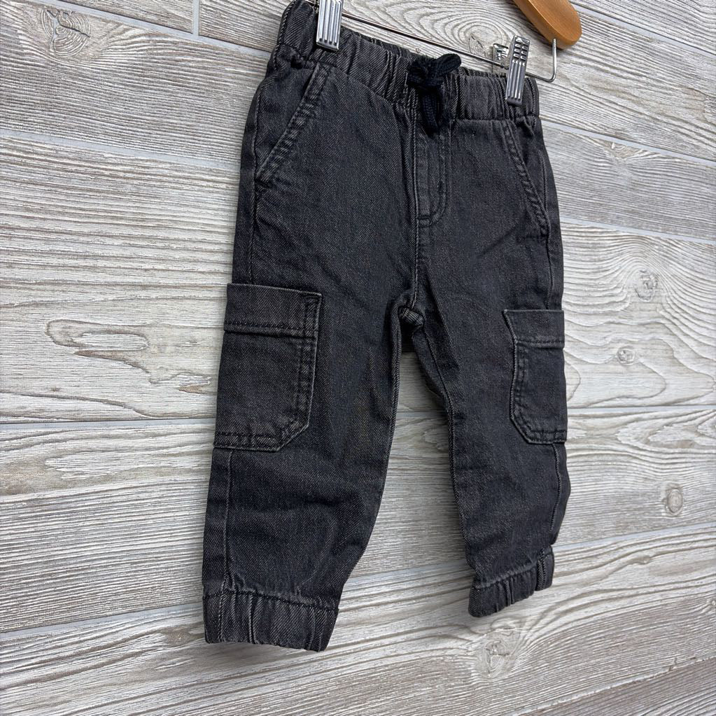 Denim Jogger Pants Cargo 12M