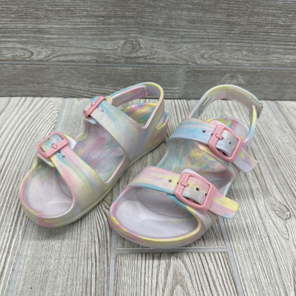 Tie Dye Footbed Sandals 11c