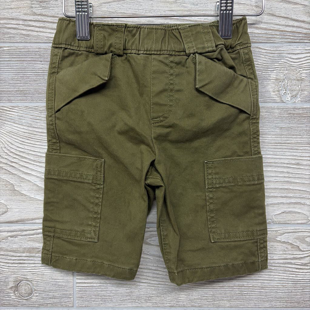 Wide Leg Pants Side Pockets 3-6M