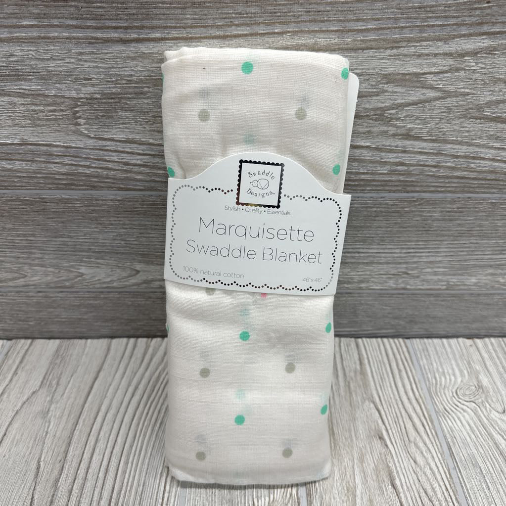 NEW Swaddle Blanket Dots