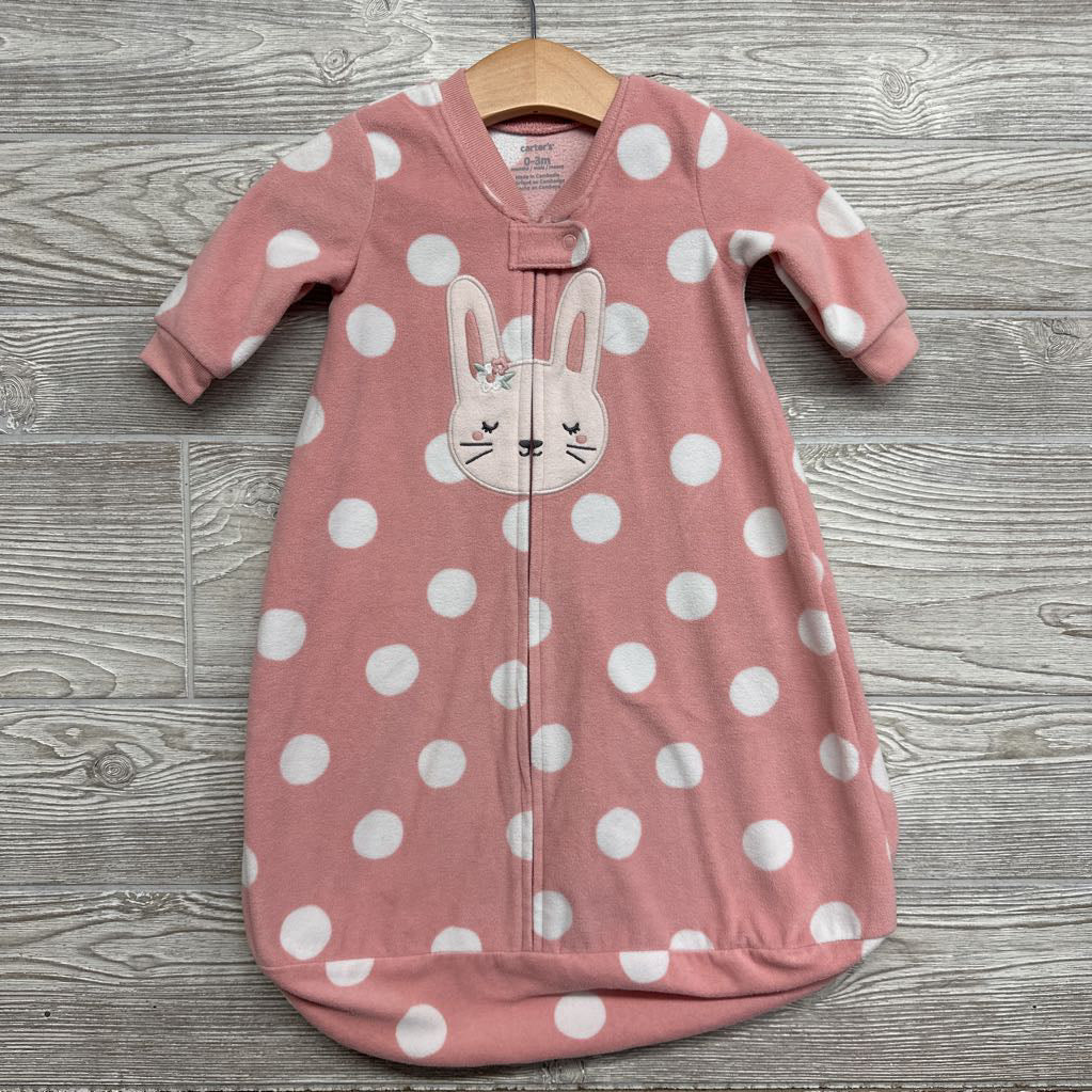 Blanket Sleepsack Dots Bunny 0-3M