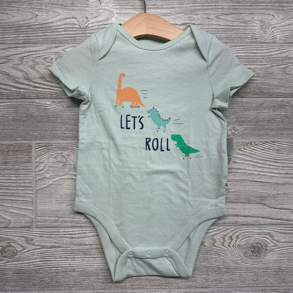 NEW Bodysuit Dinosaurs Let's Roll 18-24M