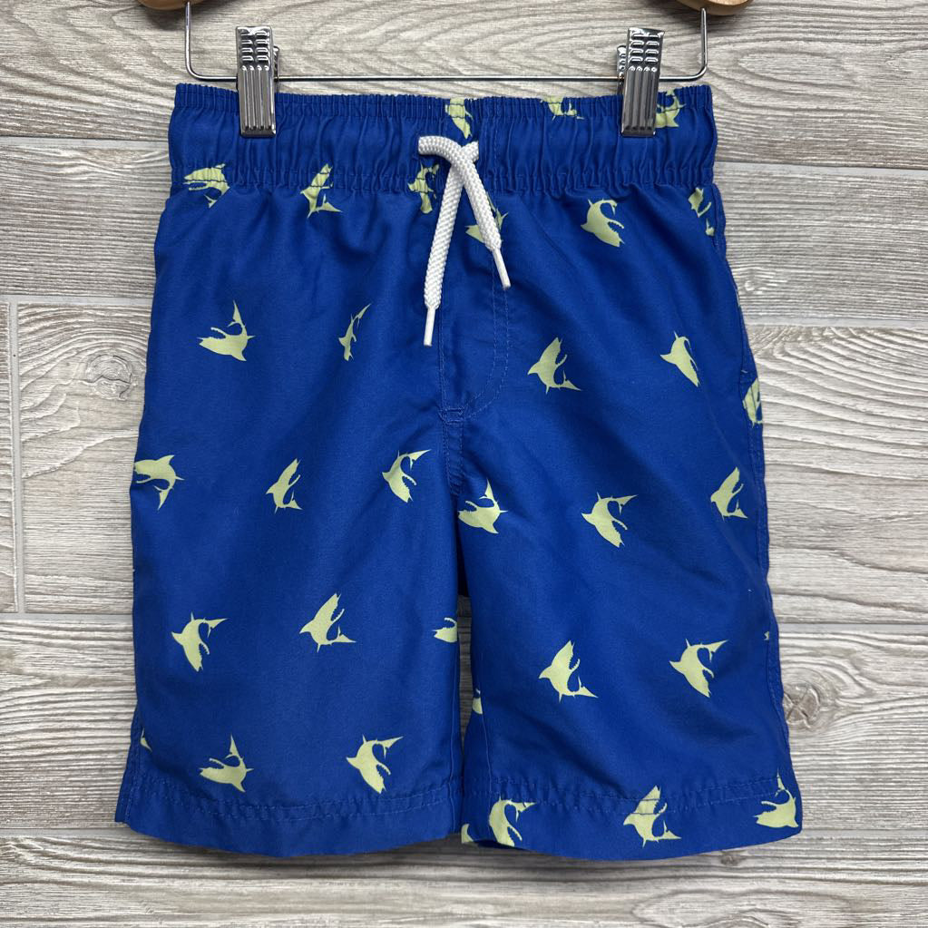 Swim Trunks Sharks 5-6