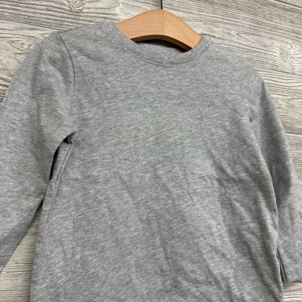 LS Shirt Solid 3t