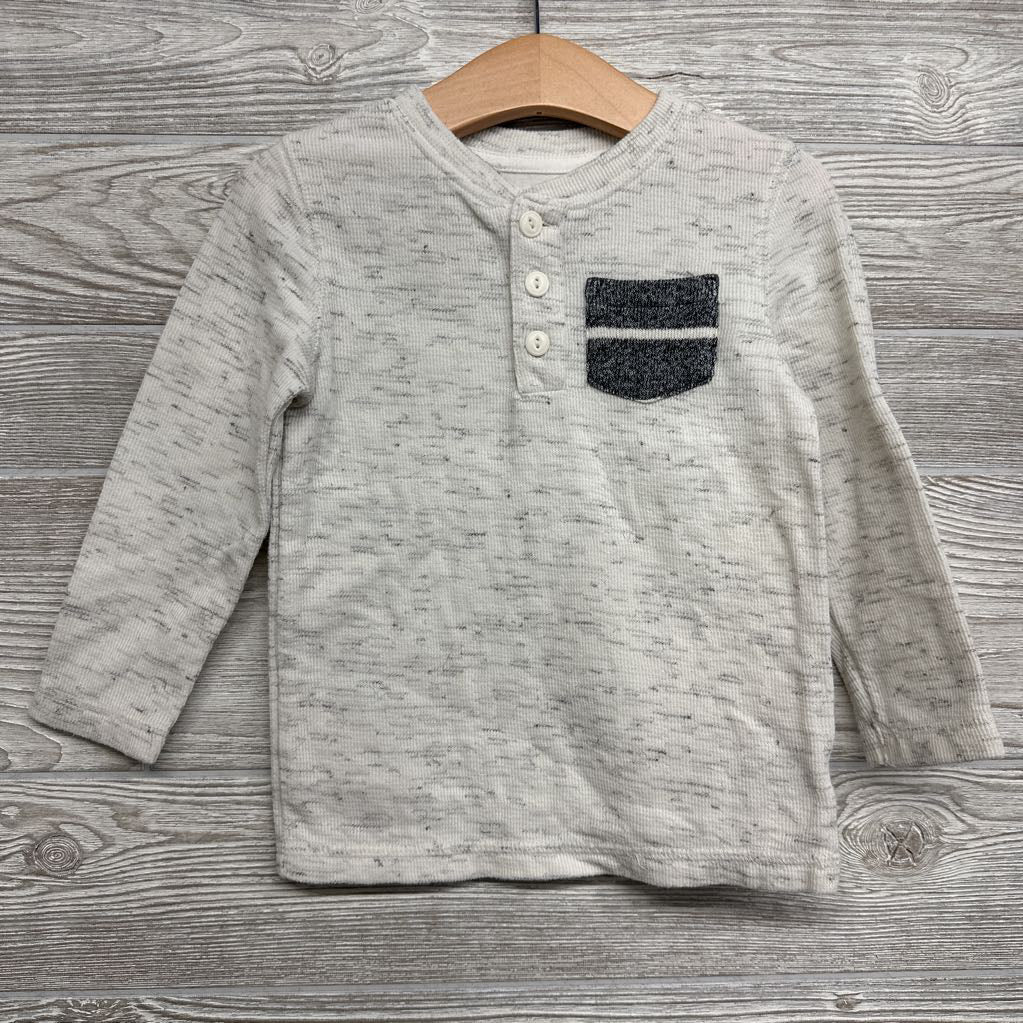 Henley Pocket Shirt 3t