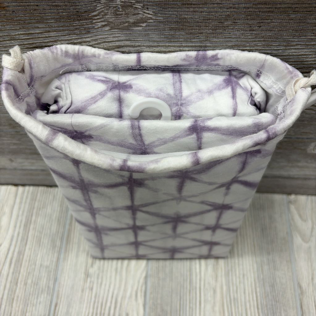 NEW Organic Jersey Knit Fitted Crib Sheet Tie Dye