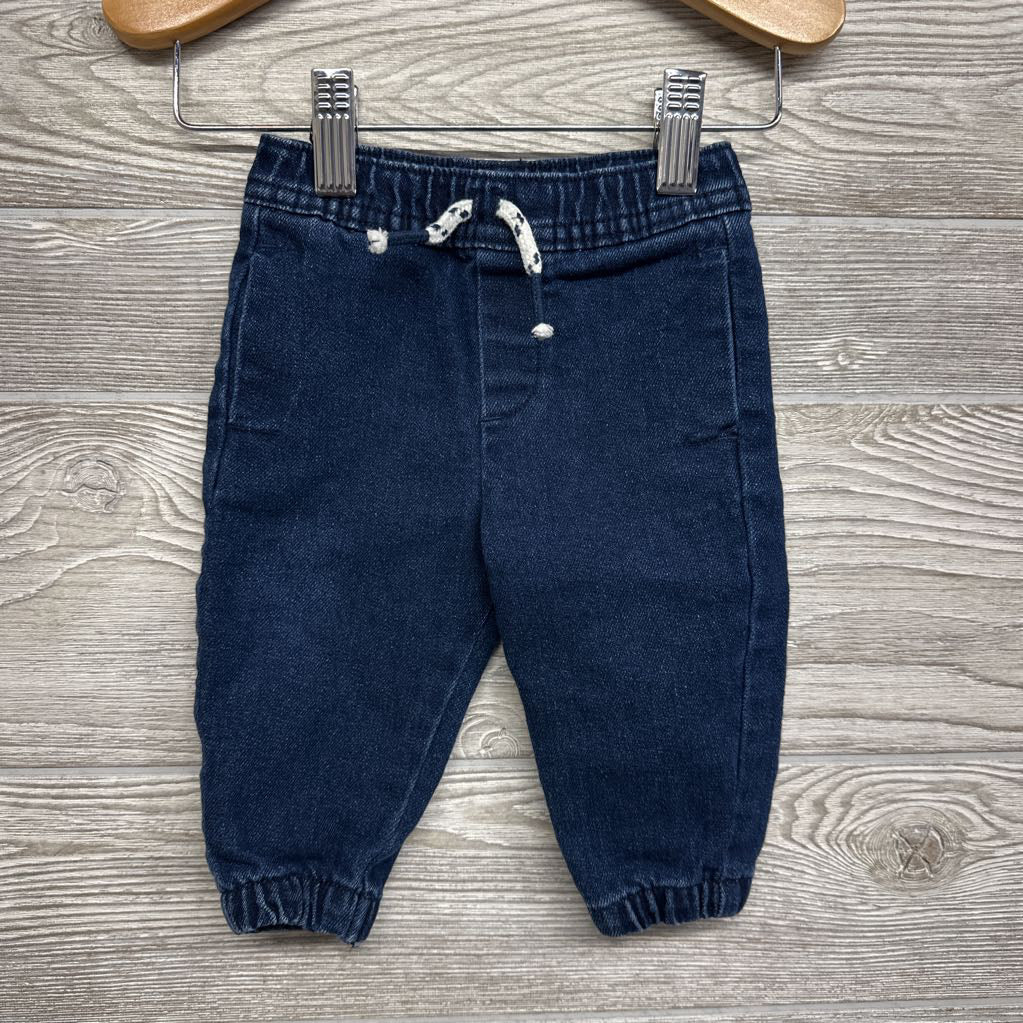 Denim Joggers 3-6M