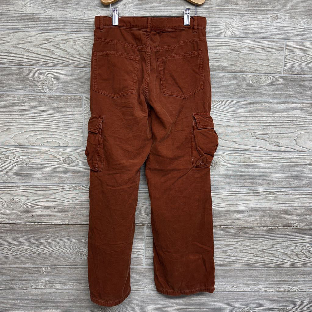 Wide Leg Cord Pants 10 *