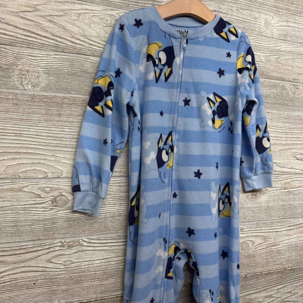 Fleece Sleeper Stripes Stars 5T