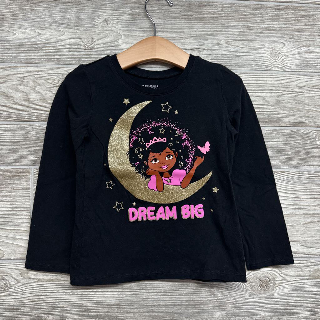 LS Shirt Dream Big 4T