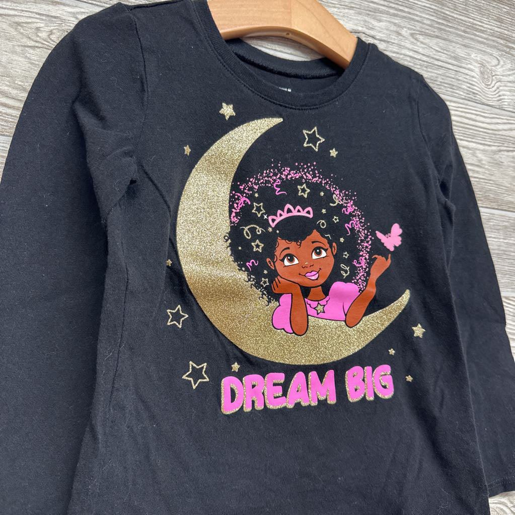 LS Shirt Dream Big 4T