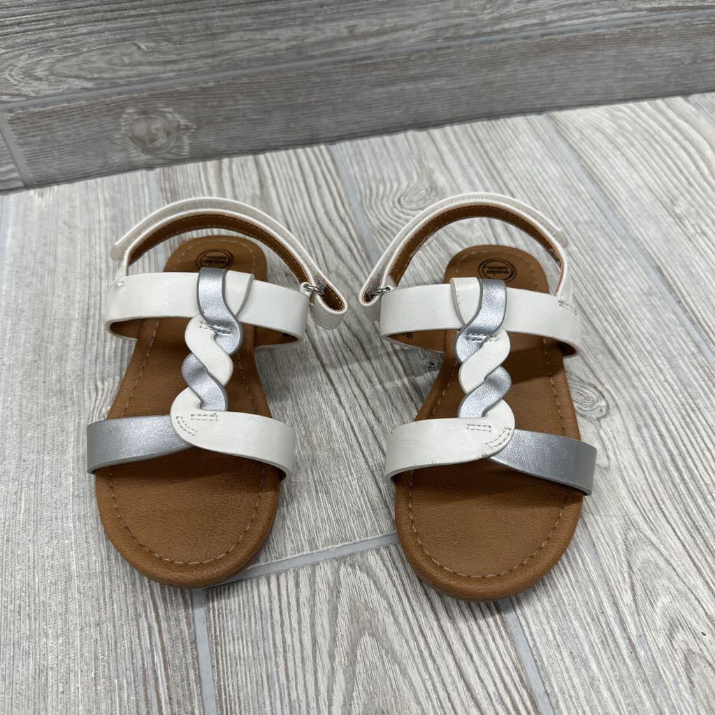 Twisted Strap Sandals 9c