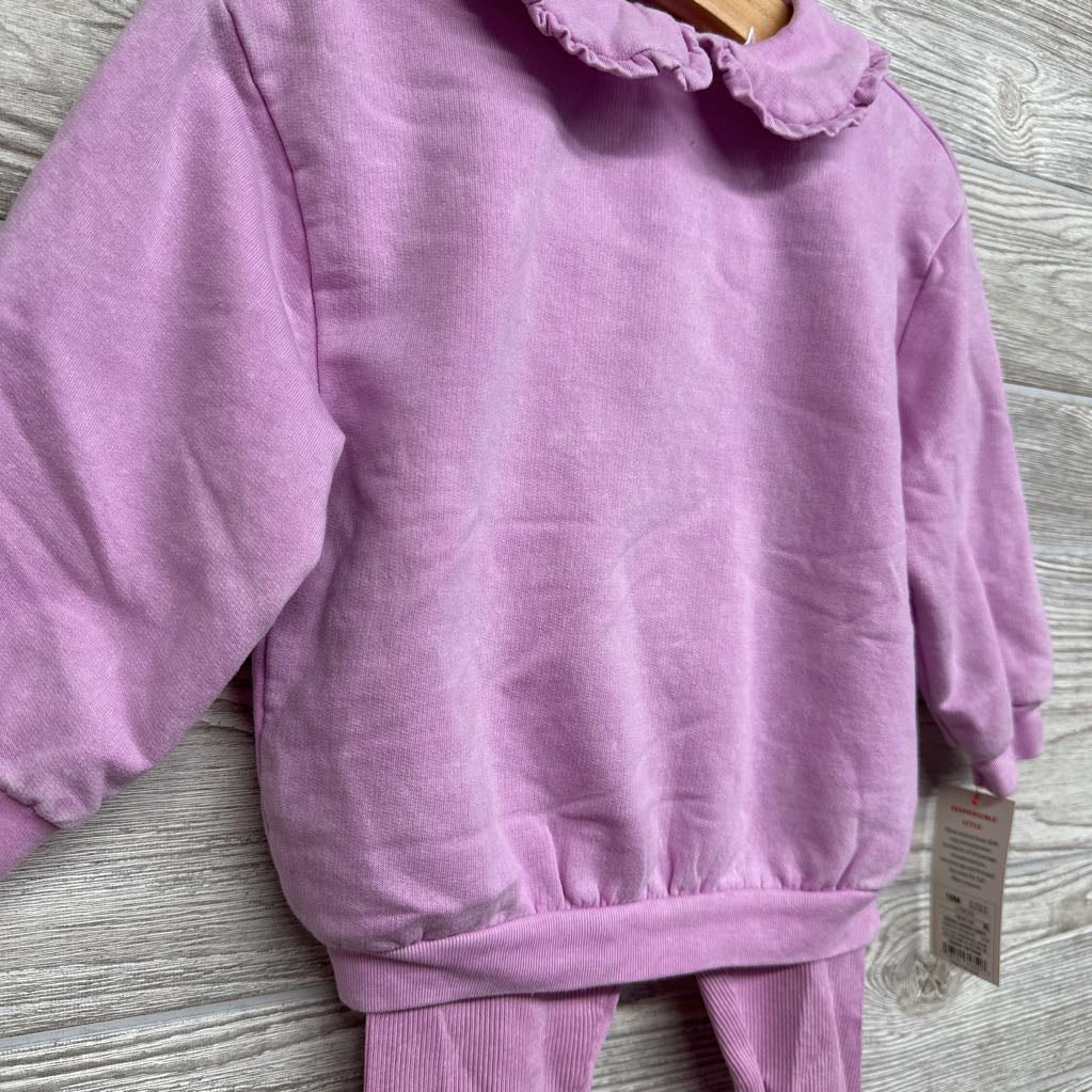 NEW Weathered Collared Shirt & Ribbed Leggings 18M