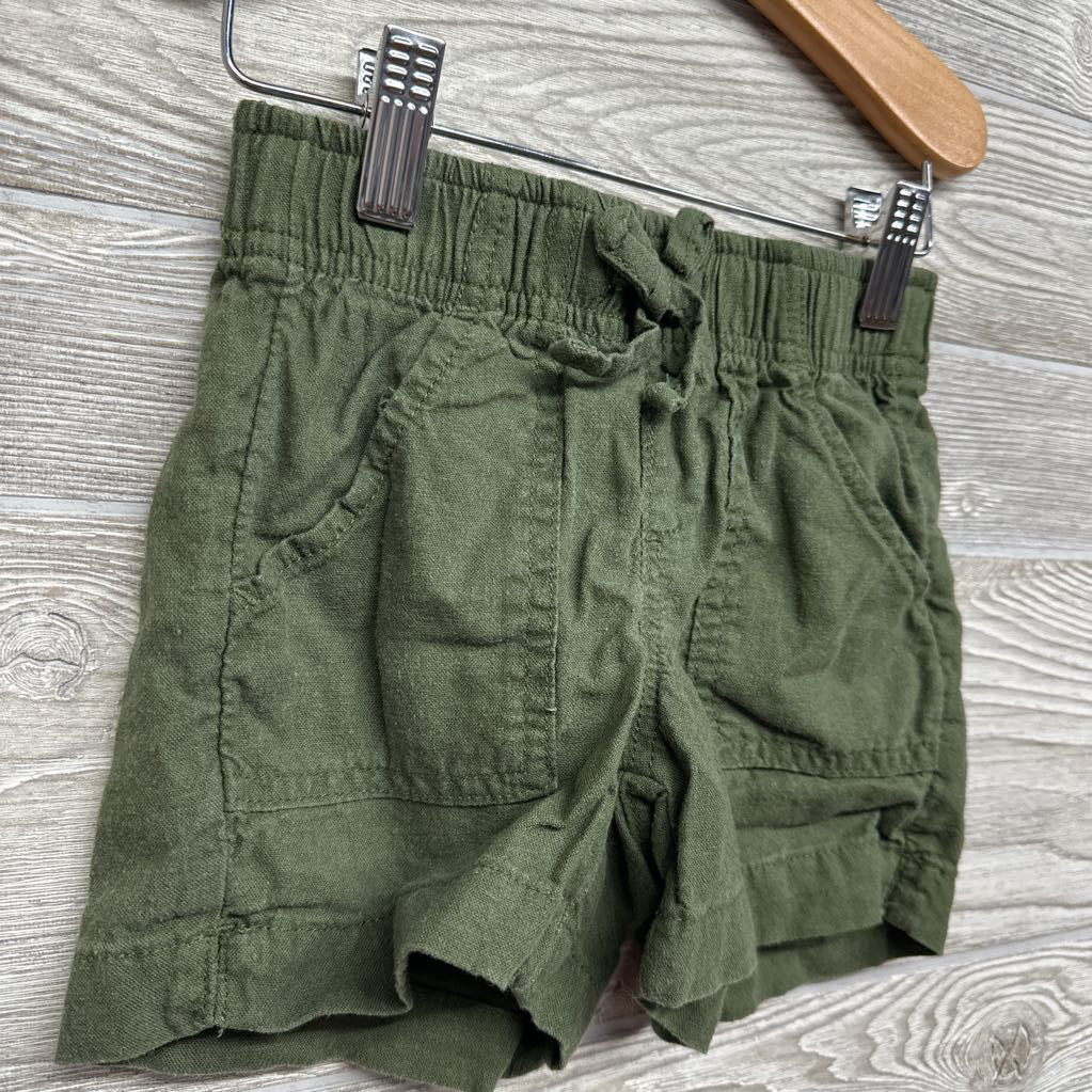 Linen Blend Shorts 4-5