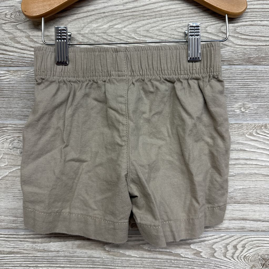 Linen Blend Shorts 4-5
