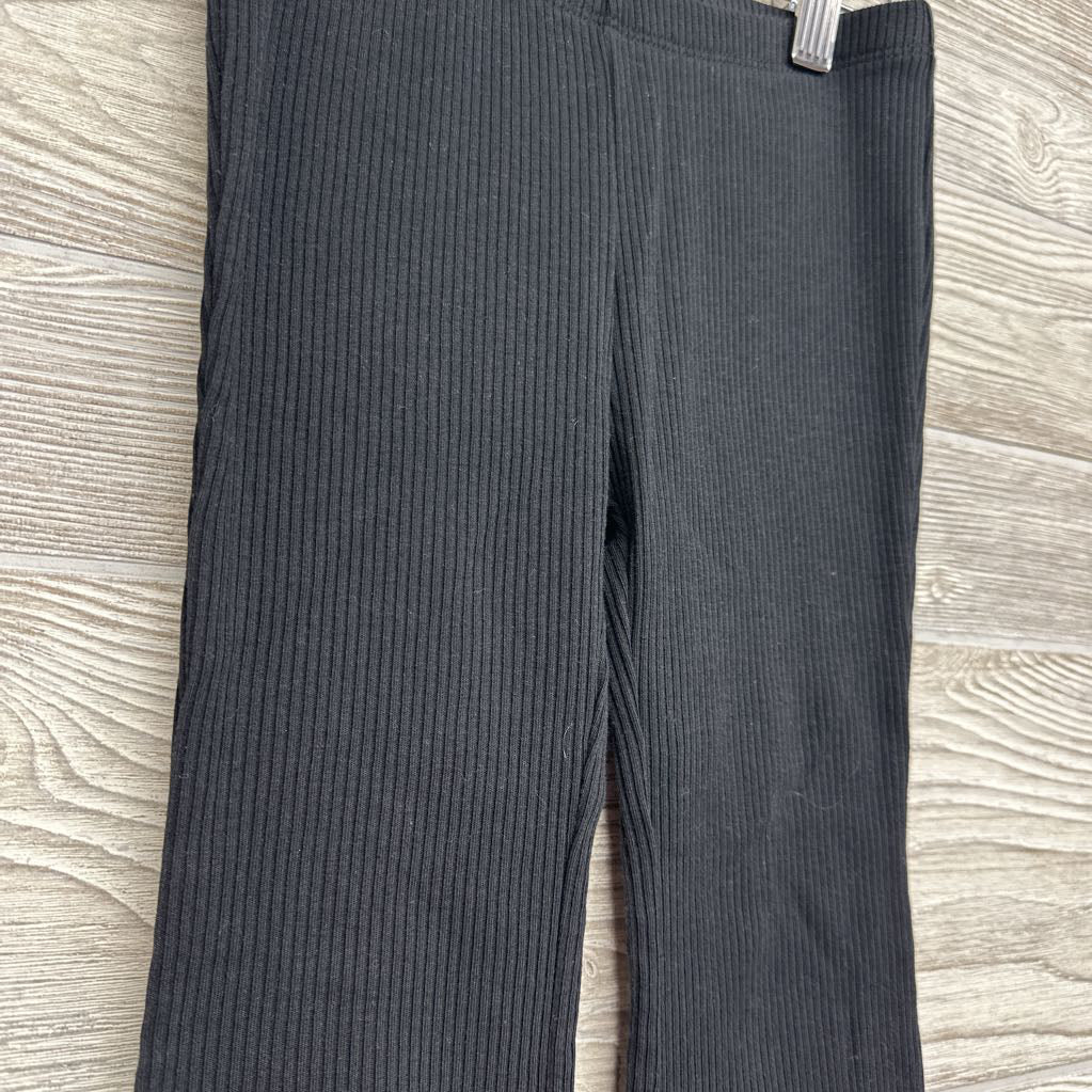 Ribbed Flare Pants Lettuce Trim 5T