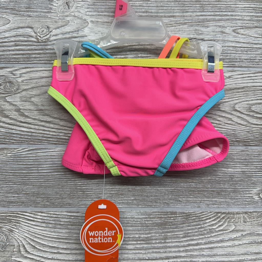 NEW 2 Pc Strappy Swimsuit 18M