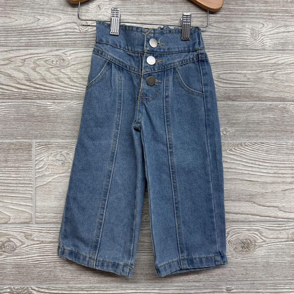 Wide Leg Jeans Center Seam 12M