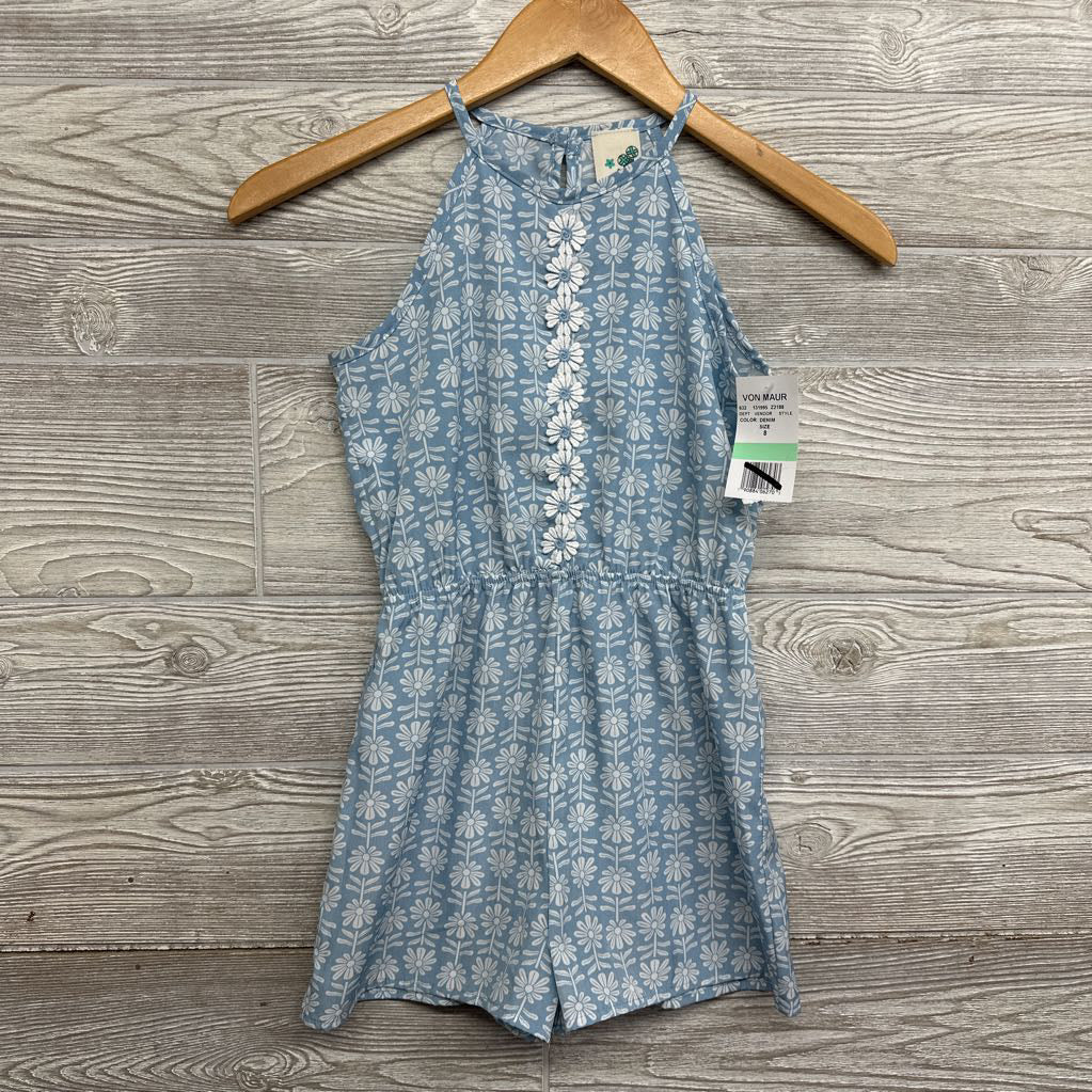 NEW Tank Romper Flowers 8