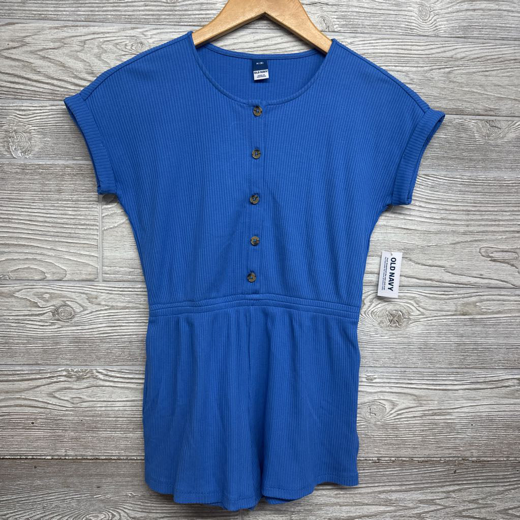 NEW Ribbed Button Up Romper 8
