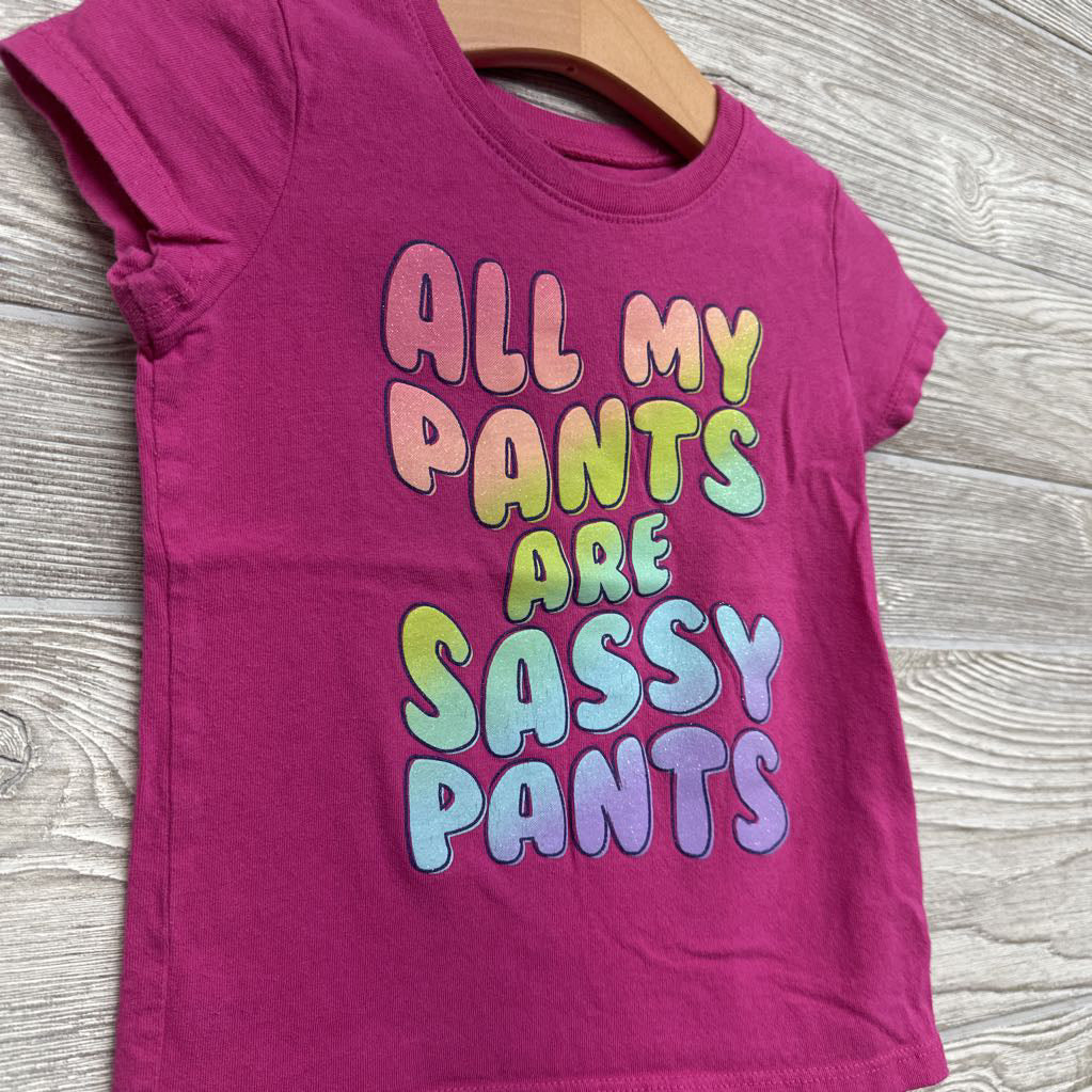 Shirt All My Pants Are Sassy Pants 3T