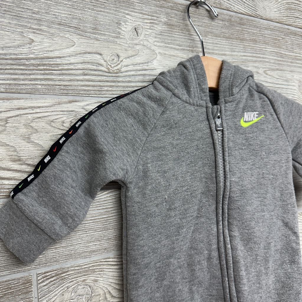 LS Coverall W/ Hood Swoosh 6M