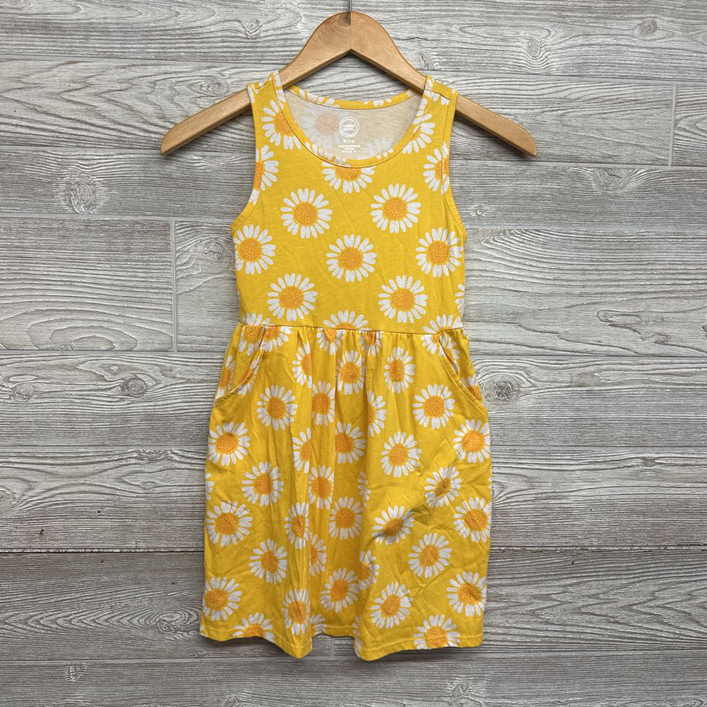 Tank Dress Flowers 7-8