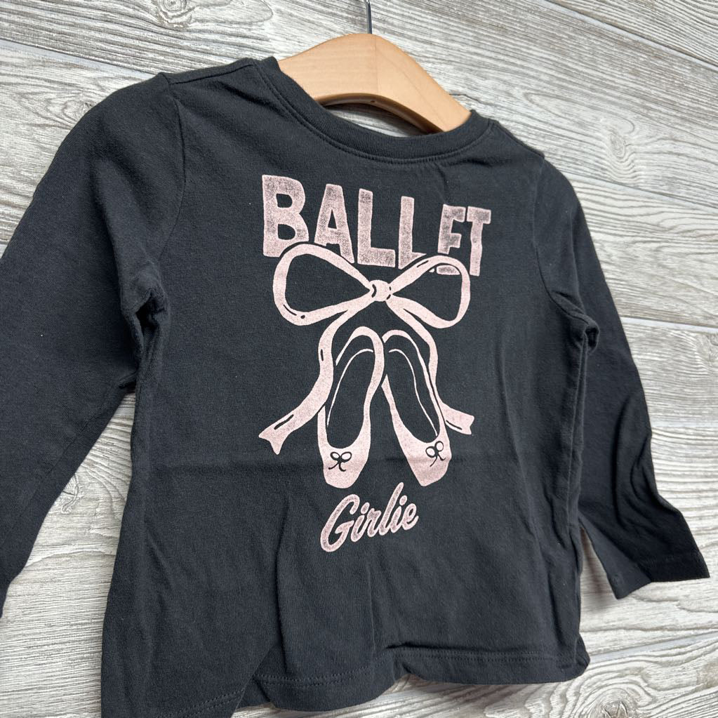 LS Shirt Ballet Girlie 2T