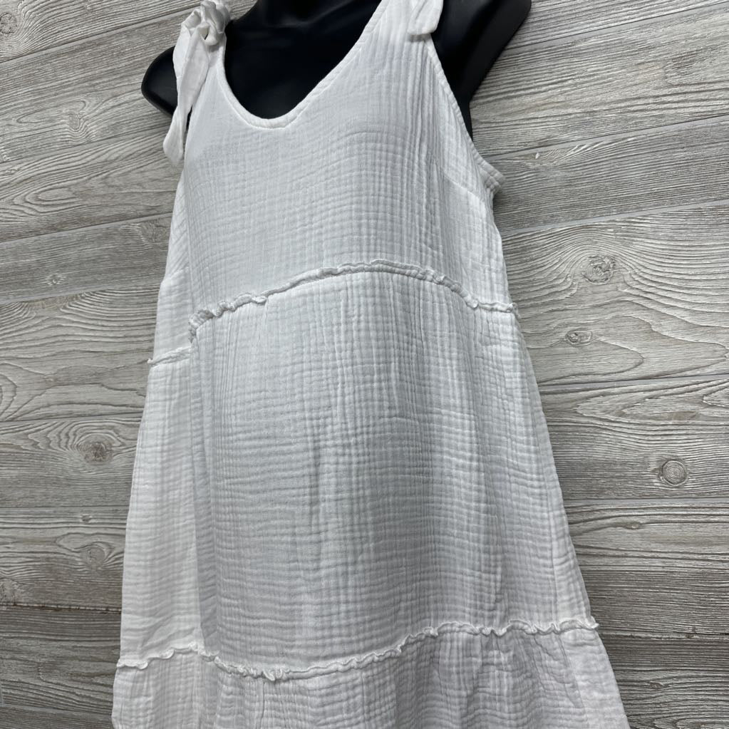 NEW Tie Strap Tiered Maxi Dress Large