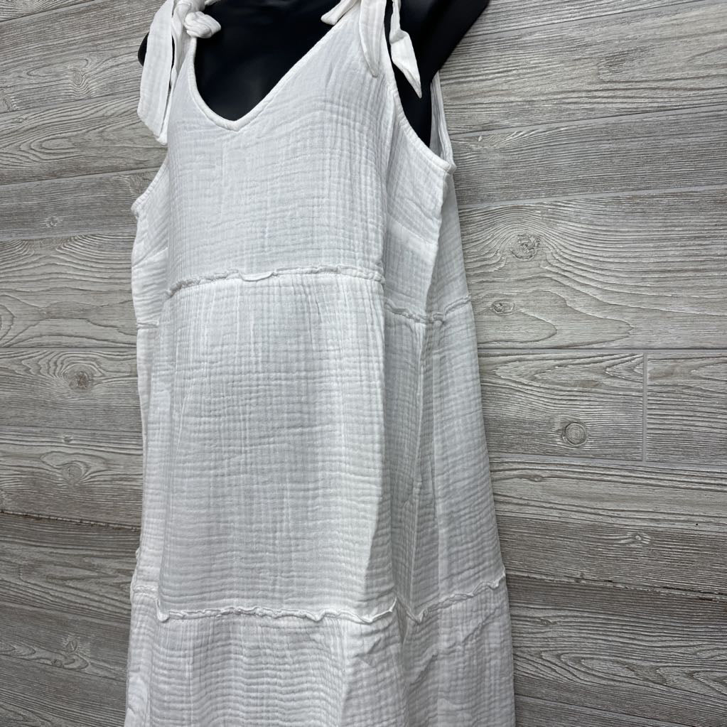 NEW Tie Strap Tiered Maxi Dress XL