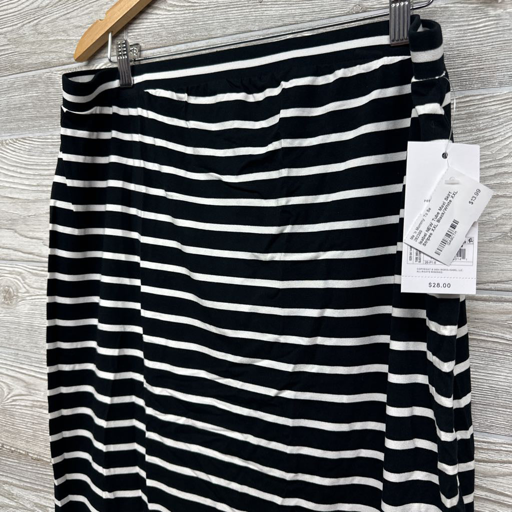 NEW Tube Maxi Skirt Stripes XXL