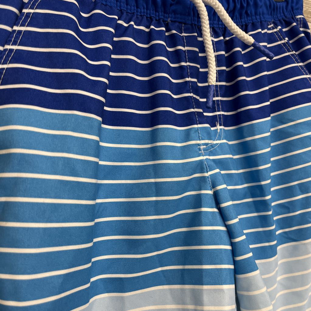 Drawstring Swim Trunks Stripes 8