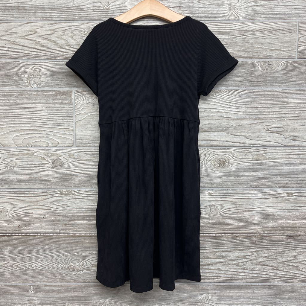 NEW Ribbed Dress Cuffed Sleeves 8