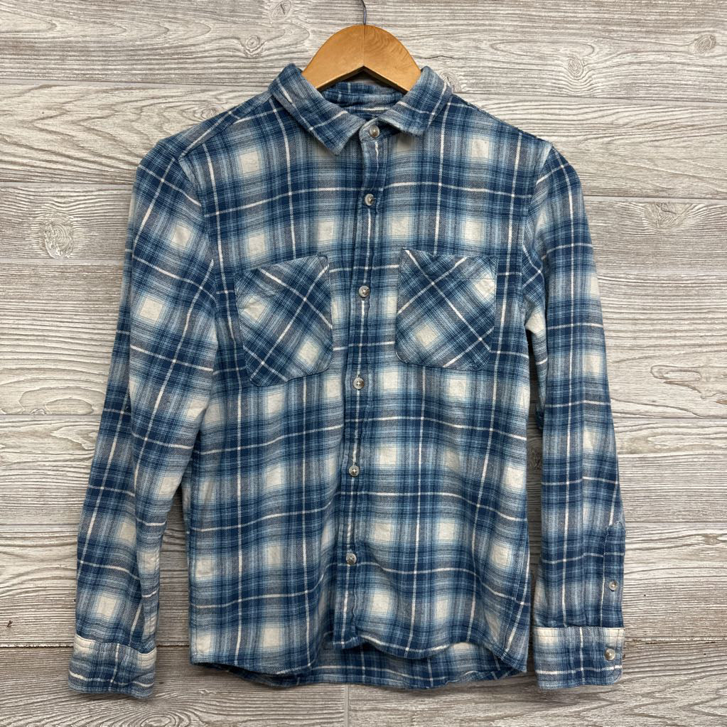 LS Plaid Button Up Shirt 10-12