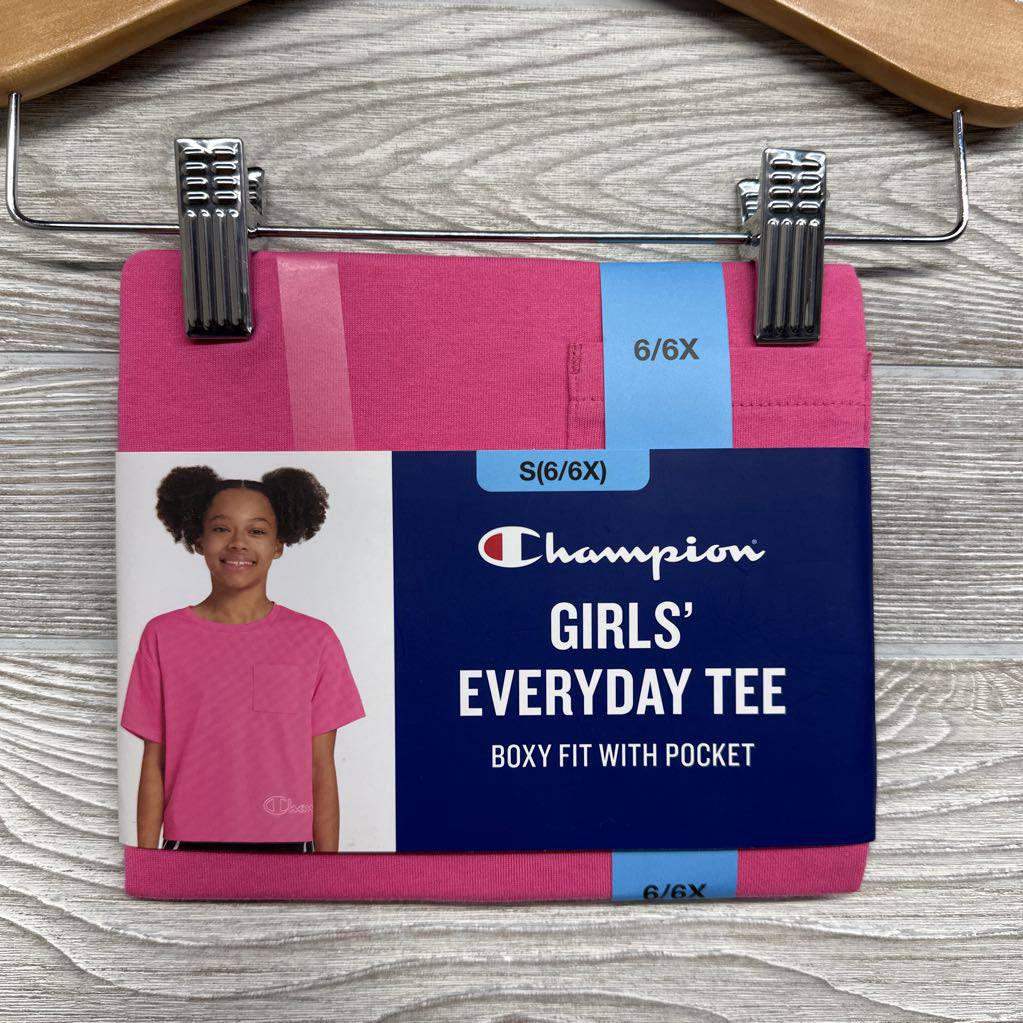 NEW Boxy Fit Shirt Chest Pocket 6-6X