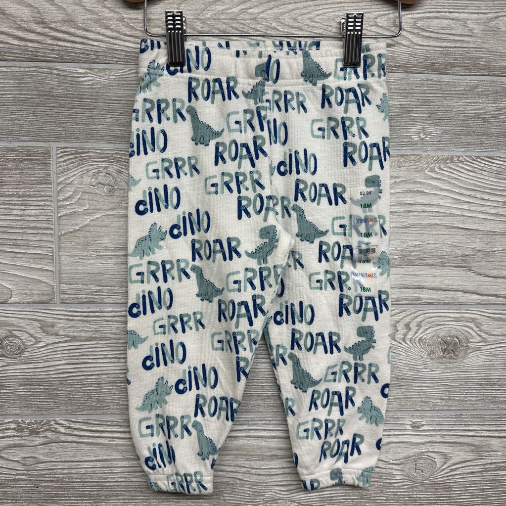 NEW LS Shirt & Pants Grrr Roar 18M
