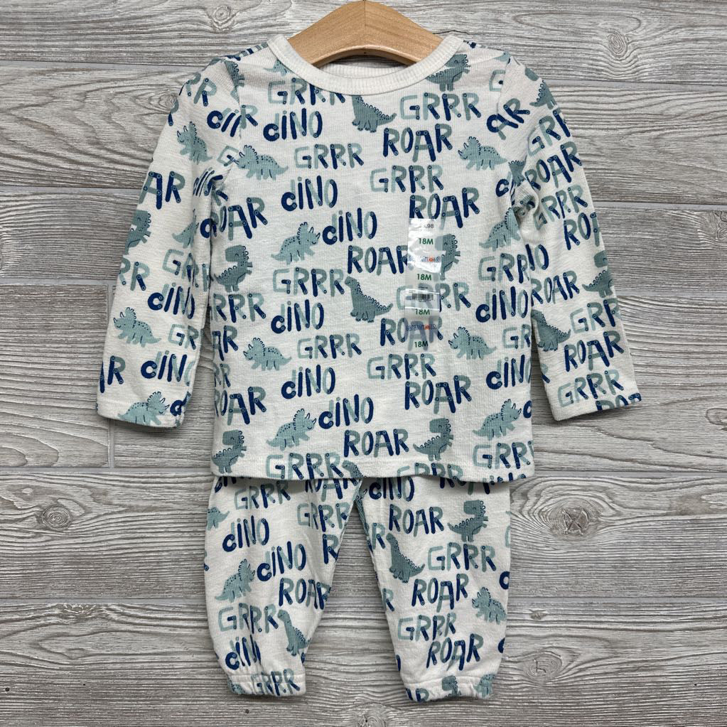 NEW LS Shirt & Pants Grrr Roar 18M