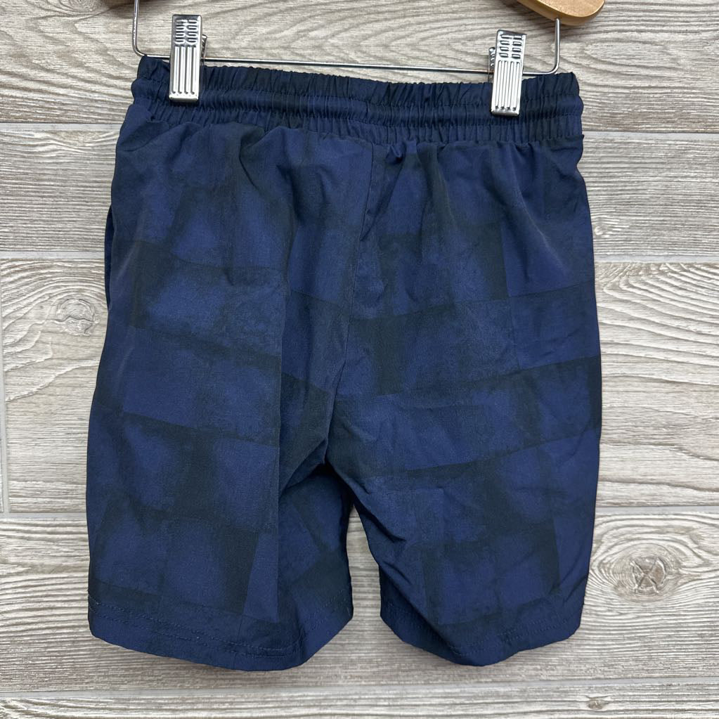 Woven Drawstring Shorts Printed 6-7
