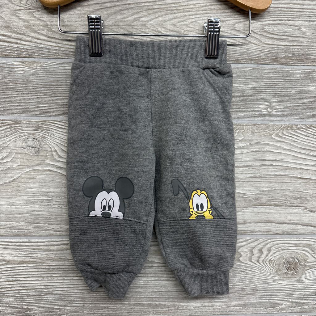 Full Zip Hoodie, Shirt & Joggers Mickey Donald Pluto 0-3M
